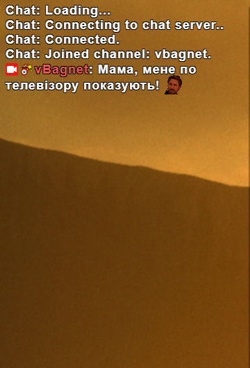 Transparent Twitch Chat WPF