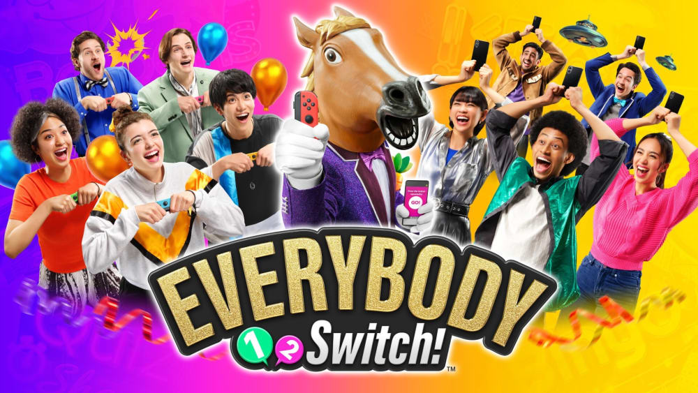 Обкладинка для допису Nintendo раптово анонсувала гру для вечірок Everybody 1-2-Switch!