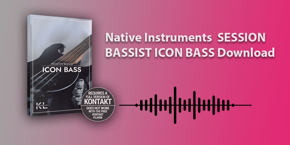 Обкладинка для допису Native Instruments – SESSION BASSIST ICON BASS DOWNLOAD