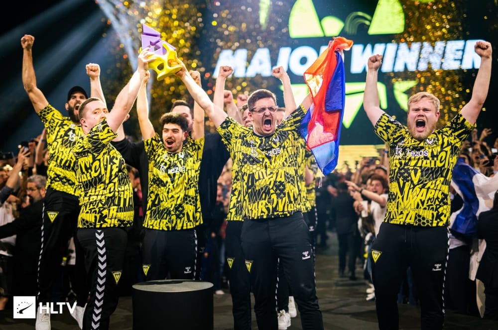 Обкладинка для Vitality — чемпіони Blast Paris Major 2023