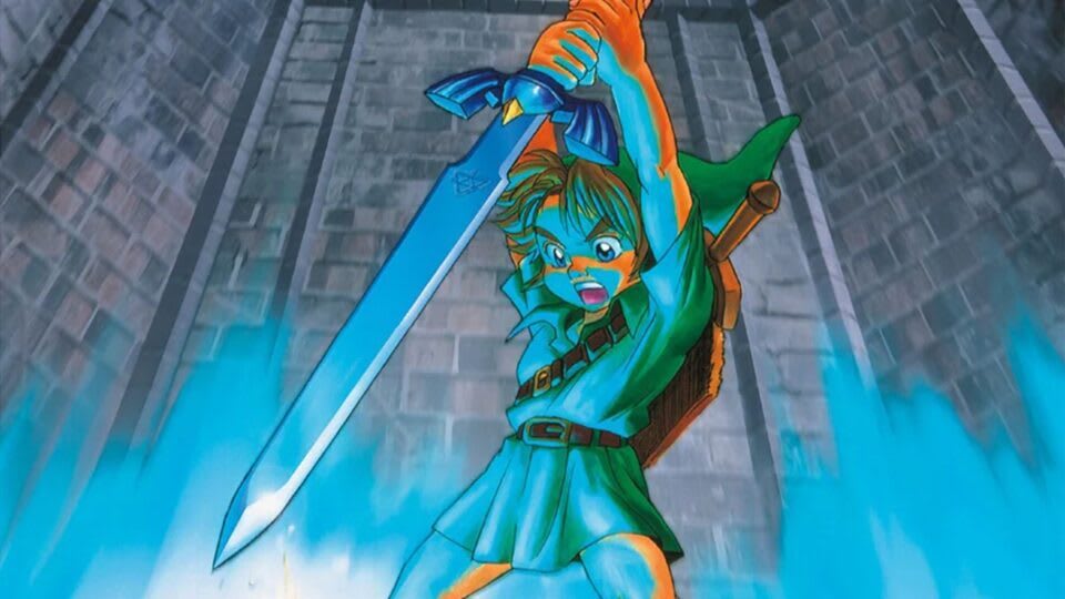 Обкладинка для Zelda Ocarina of Time гра, яку я обожнюю