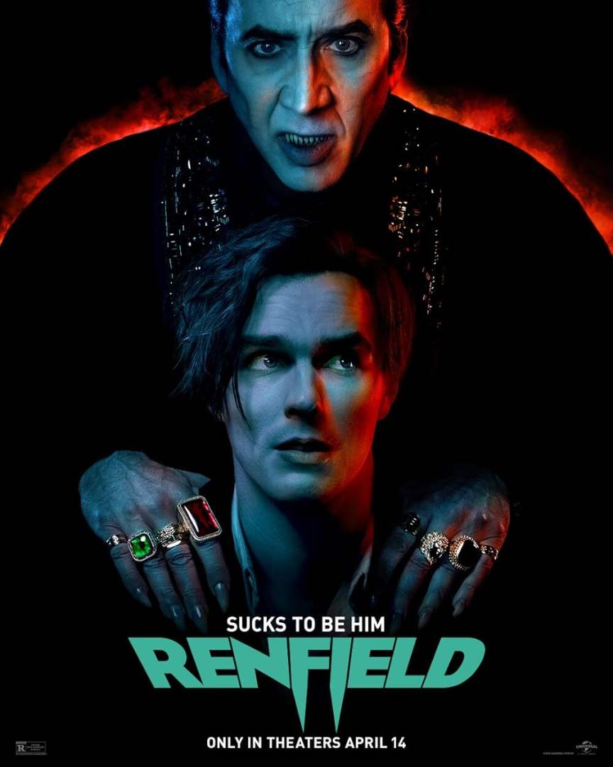 Обкладинка для Renfield (2023) (17+) або Про Дракулу з Гумором