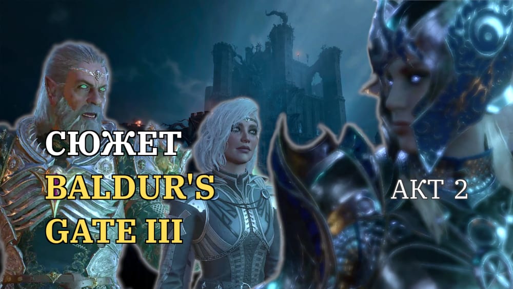 Обкладинка для Про що був Baldur's Gate 3? Акт 2