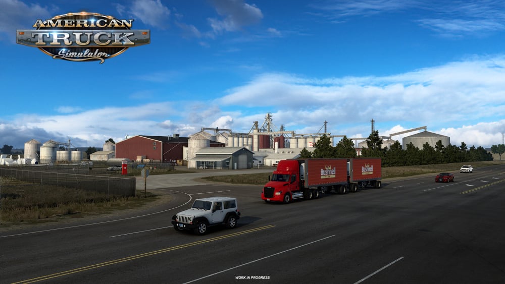 Обкладинка для Сільське господарство - подробиці DLC "Kansas" до American Truck Simulator