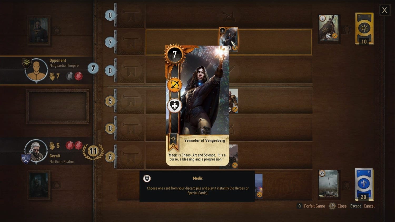 witcher 3 gwent