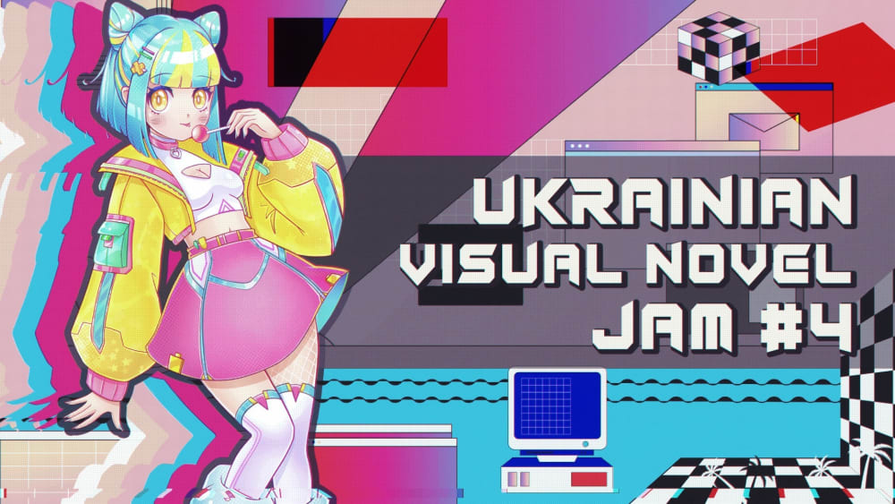 Обкладинка для допису Анонсовано четвертий Ukrainian Visual Novel Jam