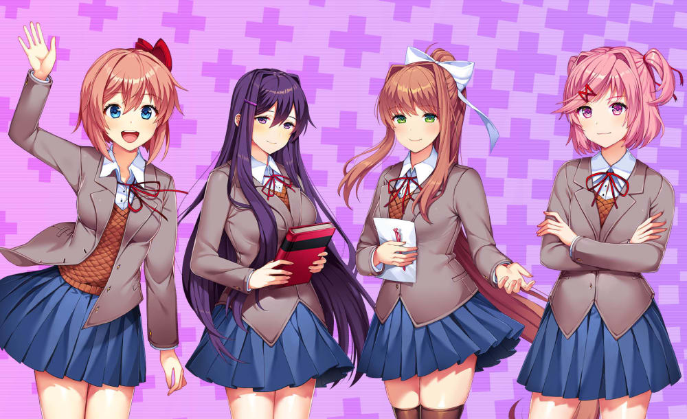 Обкладинка для допису В Epic Games Store почалася роздача Doki Doki Literature Club Plus! і Lost Castle