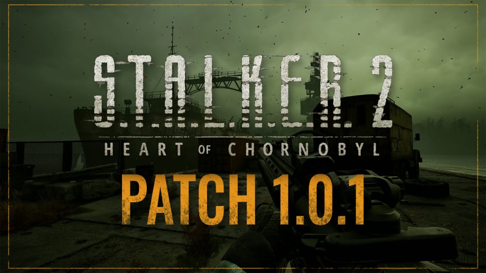 Обкладинка для допису Вийшов перший патч для S.T.A.L.K.E.R. 2: Серце Чорнобиля