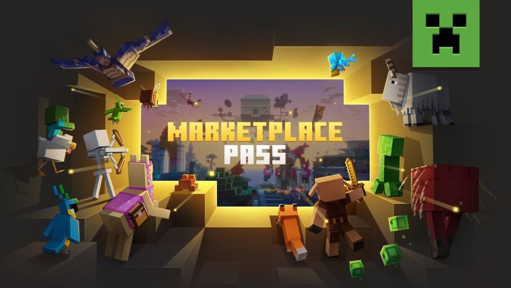 Обкладинка для допису У Minecraft з'явилася платна підписка під назвою Marketplace Pass