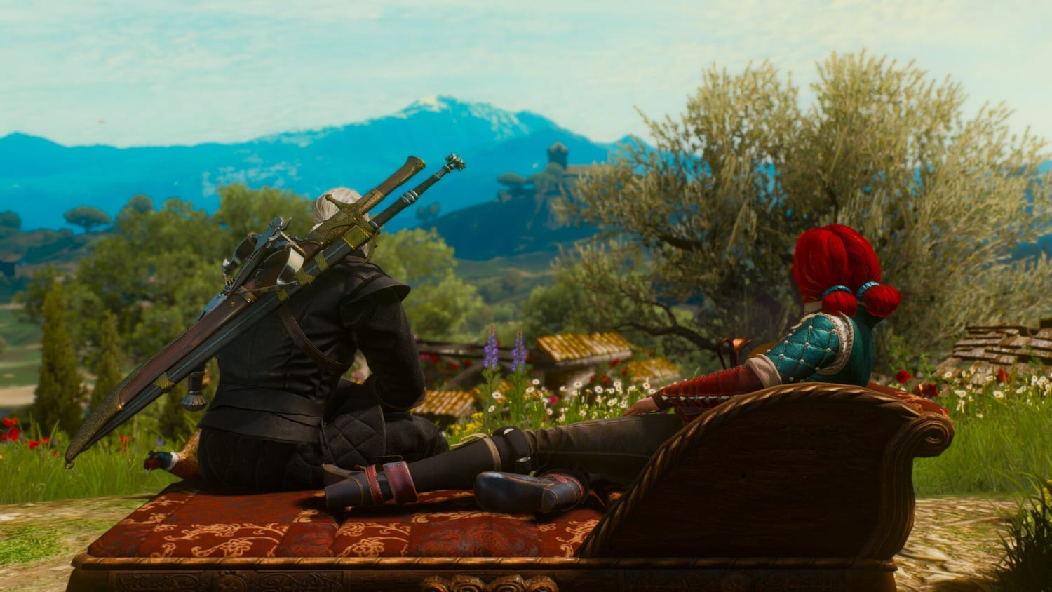 witcher 3 geralt triss