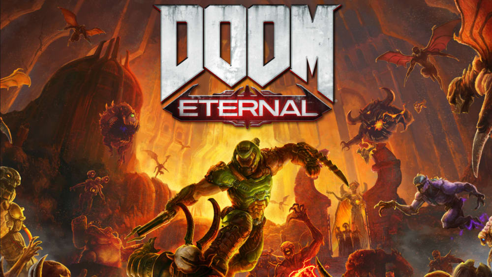 Обкладинка для Олдфаг грає в Doom Eternal