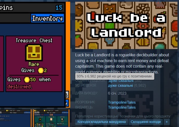 Luck Be a Landlord