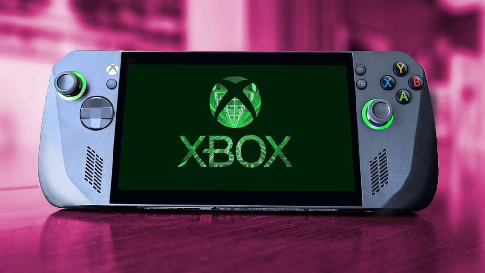 Обкладинка для Над портативним ПК під брендом Xbox працює компанія ASUS