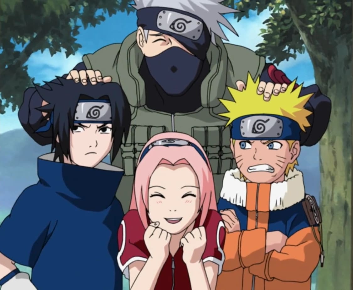 naruto team 7