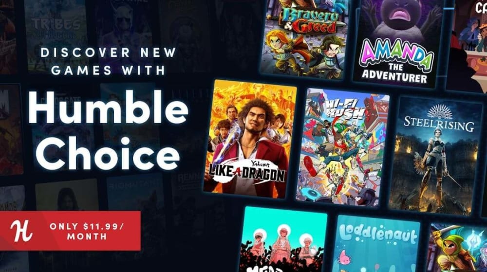 Обкладинка для допису Humble May Choice Games