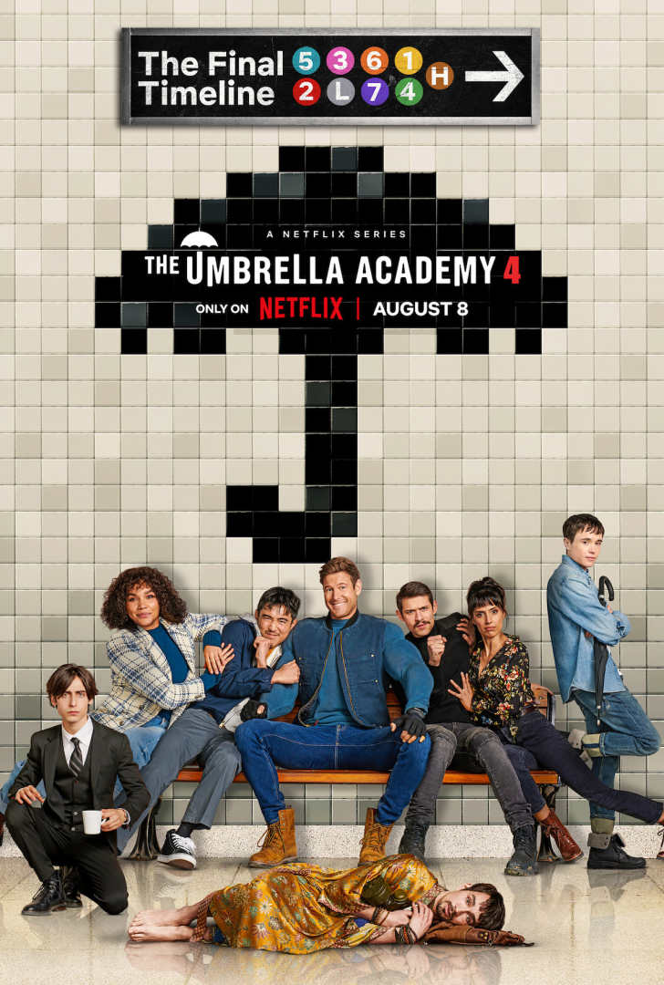 Обкладинка для Umbrella Academy, season 4 або Фінал недописаної історії