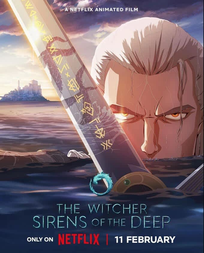 Обкладинка для The Witcher: Sirens of the Deep (2025) (16+) або Темна Сторона Русалоньки