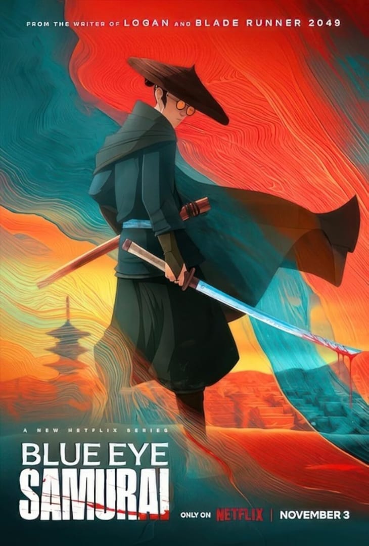 Обкладинка для Blue eye samurai тізер