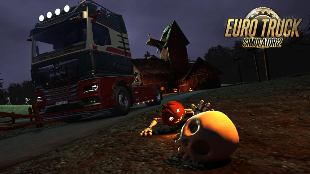 Обкладинка для допису Подія - "Щасливий Геловін" в Euro Truck Simulator 2