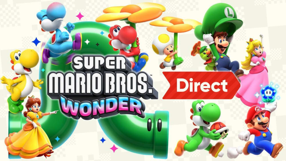 Обкладинка для Nintendo Direct, присвячений Super Mario Bros. Wonder, відбудеться цього тижня