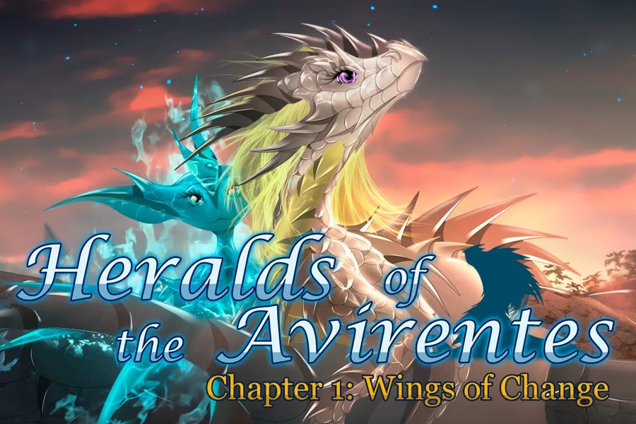 Обкладинка для допису Final Dragon Fantasy. Огляд Heralds of the Avirentes (Розділ 1)