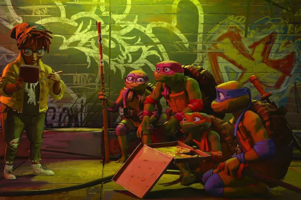 Обкладинка для Дивіться новий трейлер мультфільму Teenage Mutant Ninja Turtles: Mutant Mayhem