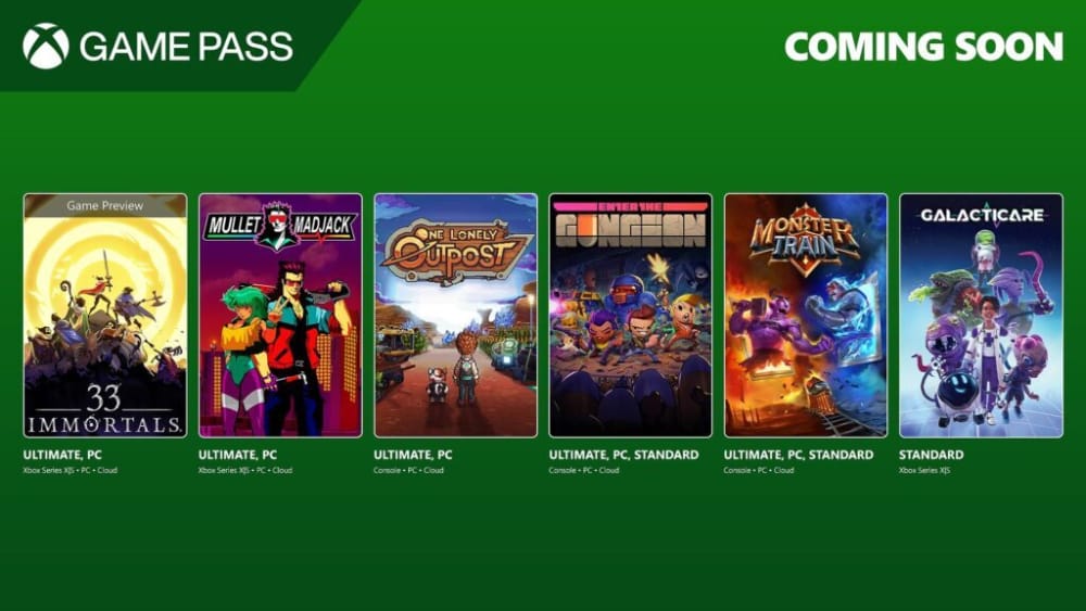 Обкладинка для допису Які ігри додадуть до каталогу Game Pass найближчими тижнями