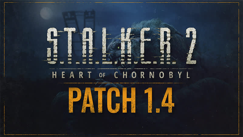 Обкладинка для допису Вийшов патч 1.4 для S.T.A.L.K.E.R. 2: Серце Чорнобиля