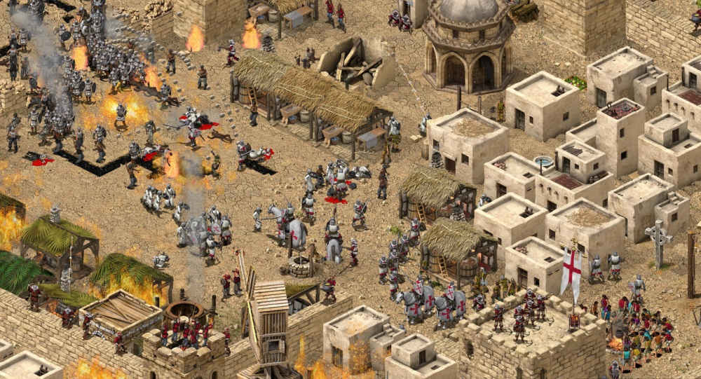 Обкладинка для FireFly Studios анонсувала Stronghold Crusader: Definitive Edition