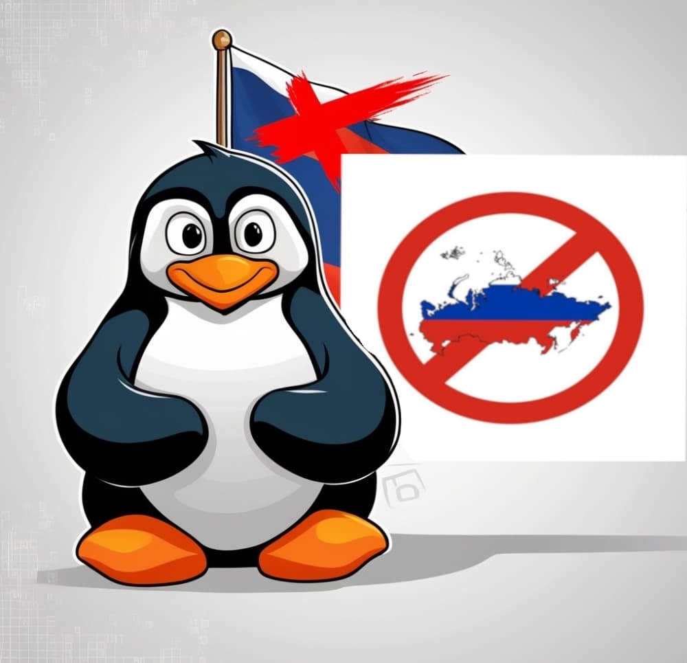 Обкладинка для Linux kernel очищується від росіян