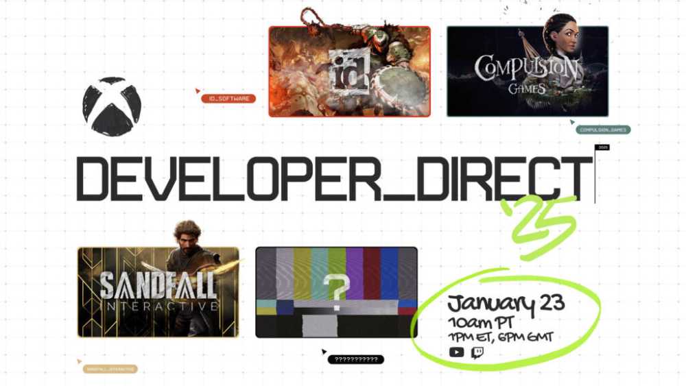 Обкладинка для Презентація Xbox Developer_Direct пройде 23 січня