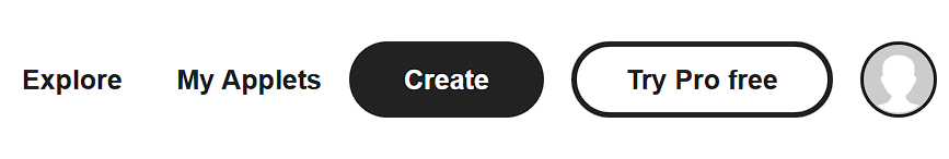Де знаходиться кнопка "Create"