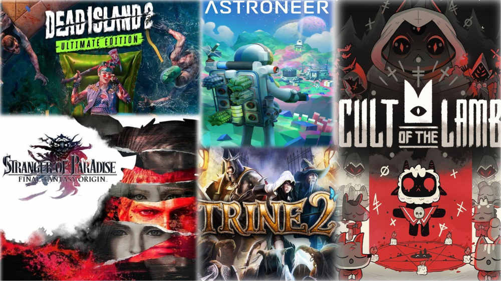 Обкладинка для Операція "Кооперація": огляди Dead Island 2, Stranger of Paradise, Cult of the Lamb, Astroneer, Trine