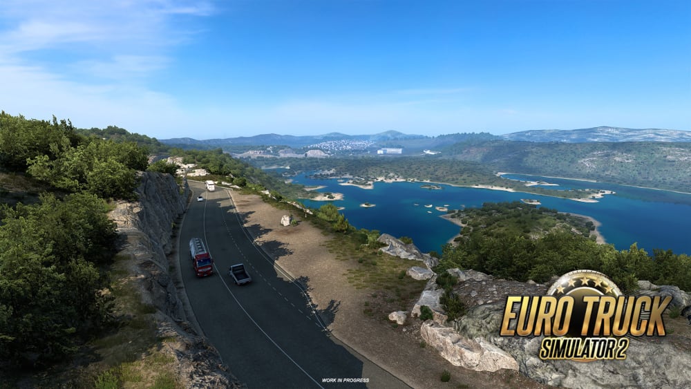 Обкладинка для Водойми - подробиці DLC "West Balkans" до Euro Truck Simulator 2