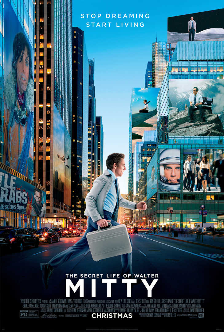 Обкладинка для The Secret Life of Walter Mitty (2013) або Змінюватись Ніколи не Пізно
