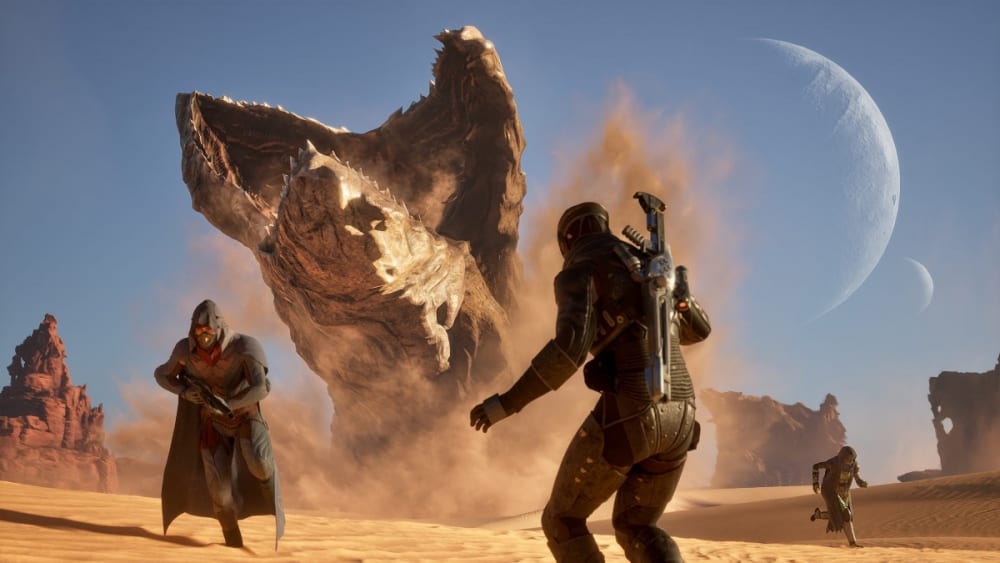 Обкладинка для допису Геймплейний трейлер MMO Dune: Awakening