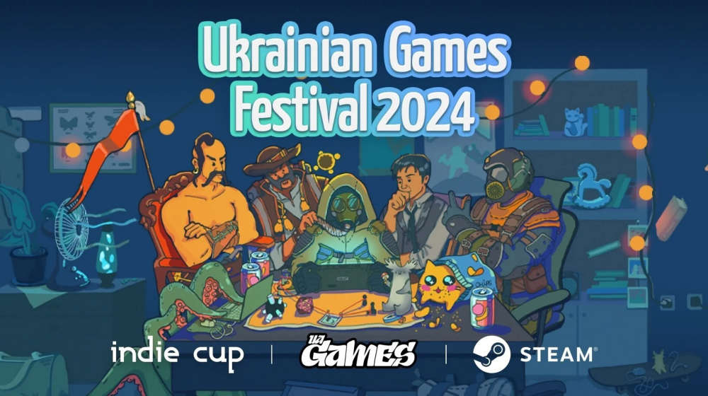 Обкладинка для допису В Steam розпочався фестиваль українських ігор