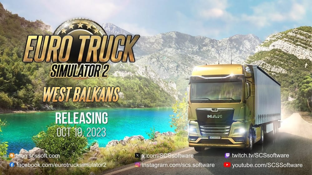 Обкладинка для Оголошена дата релізу DLC "West Balkans" до Euro Truck Simulator 2