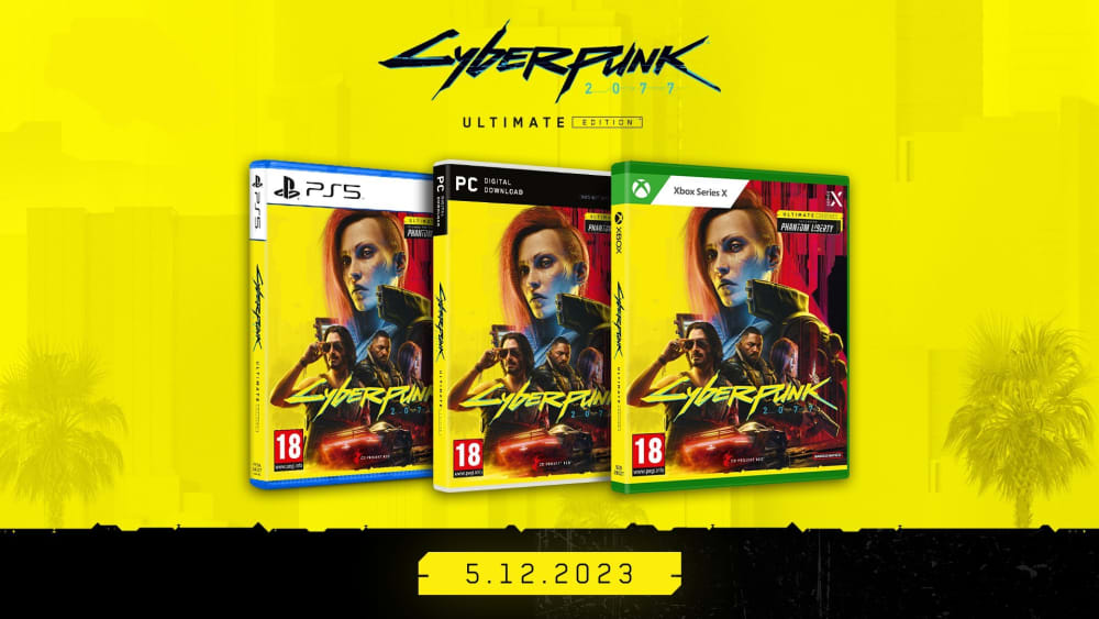 Обкладинка для CD Projekt RED представила Cyberpunk 2077: Ultimate Edition