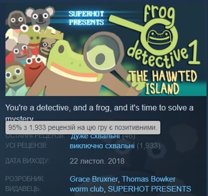 Frog Detective