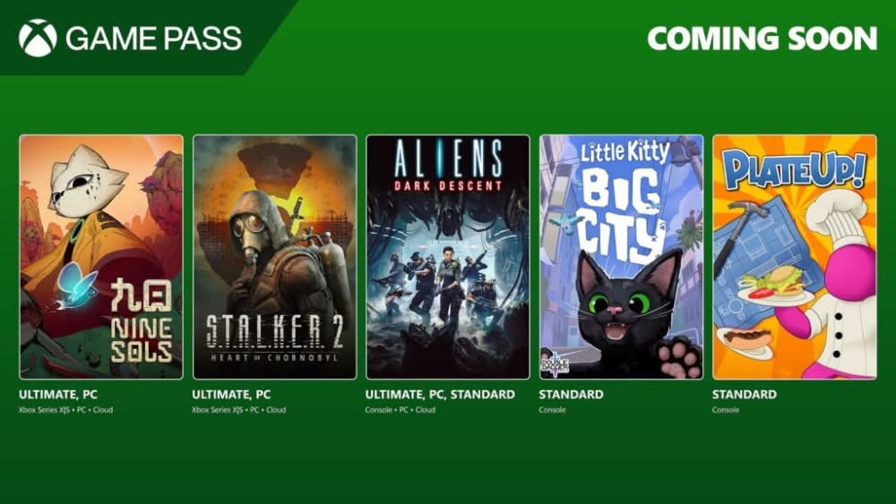 Які ігри додадуть до каталогу Game Pass найближчими тижнями