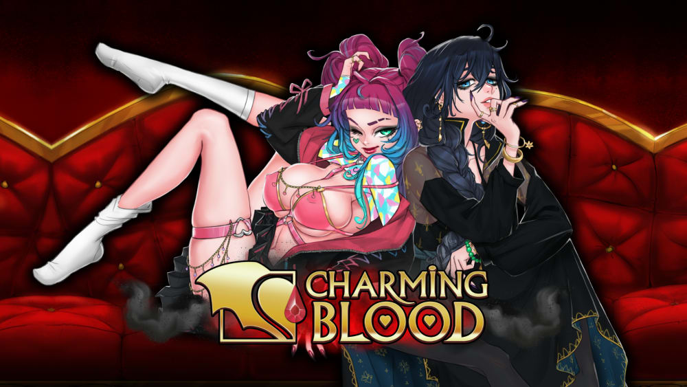 Обкладинка для Charming Blood — коли кохання має ікла або як це: бути вампіром у 21 столітті?