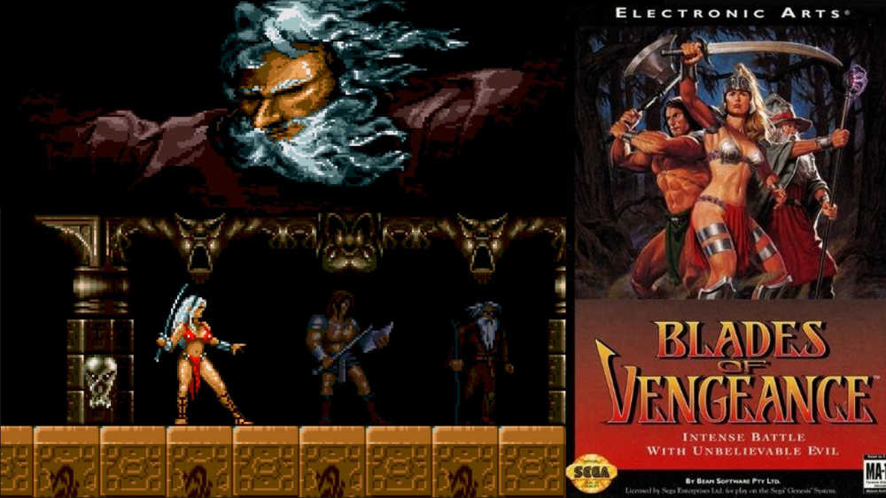 Обкладинка для Blades of Vengeance