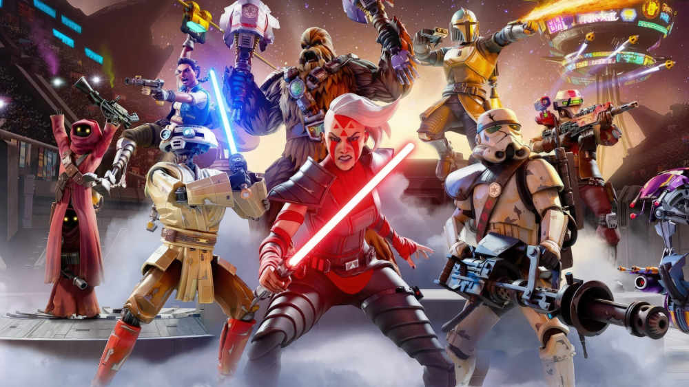 Обкладинка для допису Арена-шутер Star Wars: Hunters вийде на ПК у січні наступного року