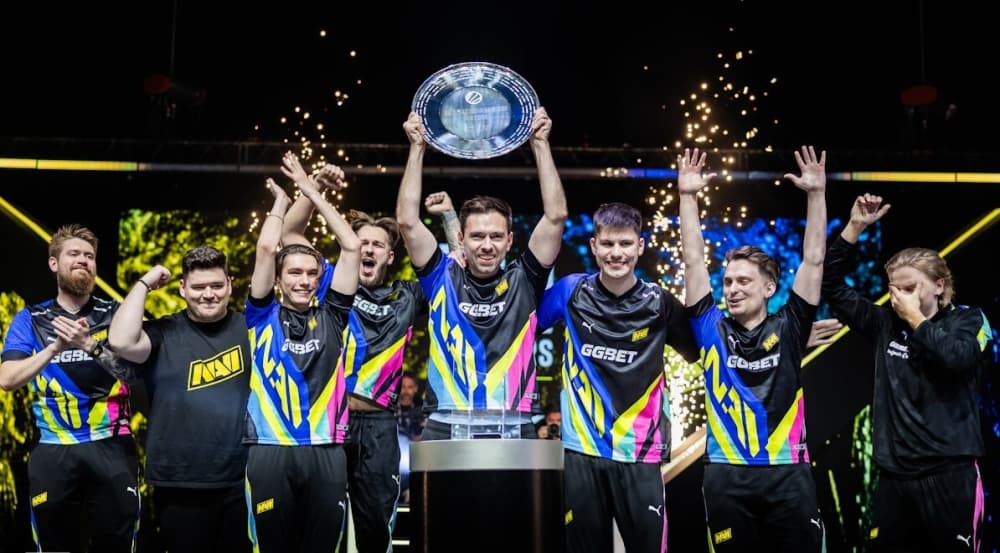 Обкладинка для допису NAVI перемогла на турнірі IEM Rio 2024 з Counter-Strike 2