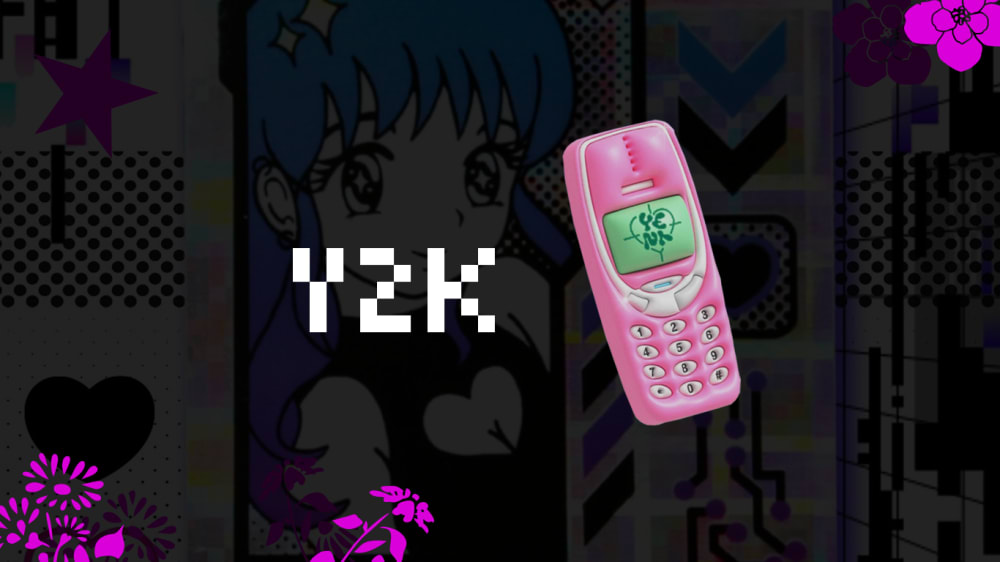 Обкладинка для допису Естетика ностальгії 2000 | Y2K