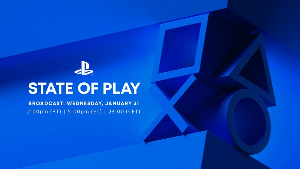 Обкладинка для допису Sony проведе State of Play в ніч на 1 лютого