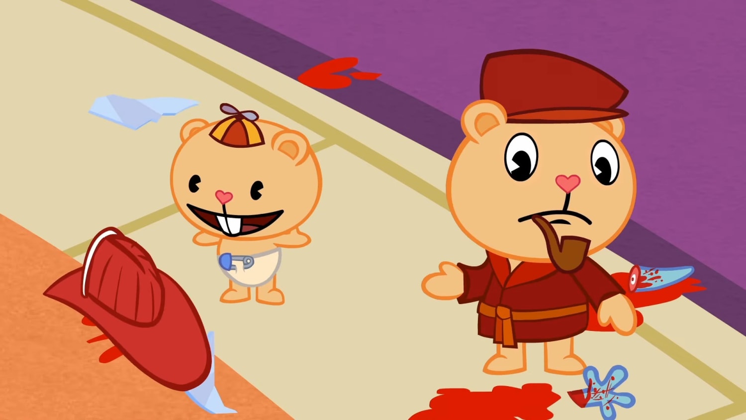 типовий епізод Happy Tree Friends