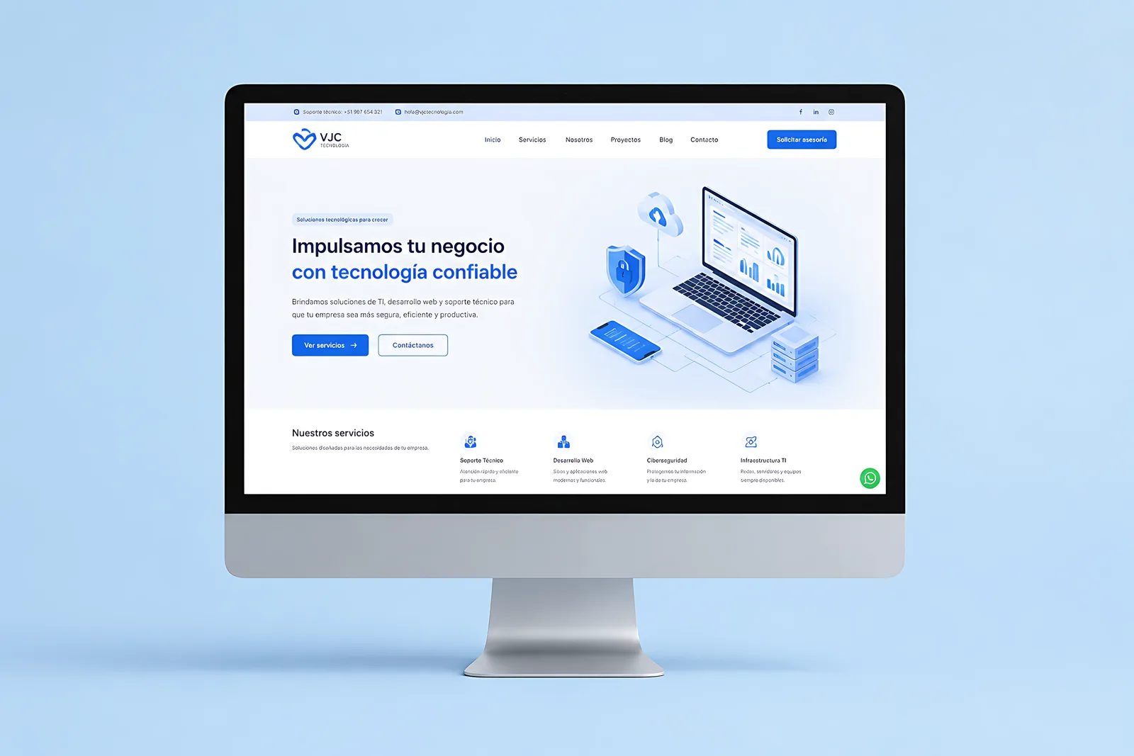Presencia digital y desarrollo web