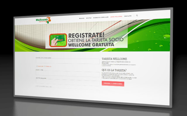 SUPERMERCADOS WELLCOME, DISEÑO WEB, SISTEMA DE REGISTRO PARA TARJETA CON DESCUENTOS SUPERMERCADOS WELLCOME, DISEÑO WEB, SISTEMA DE REGISTRO PARA TARJETA CON DESCUENTOS